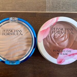 Physicians Formula Creamy Natural Powder and Shimmering Rose Blush